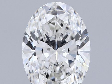 2.71 Carat Oval Cut Lab-Created Diamond Hot on Sale