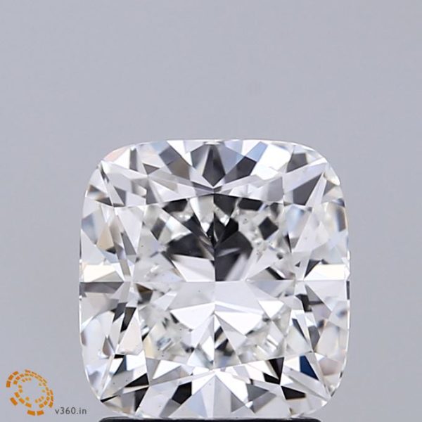 2.11 Carat Cushion Cut Lab-Created Diamond For Discount