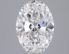 2.93 Carat Oval Cut Lab-Created Diamond Online Hot Sale