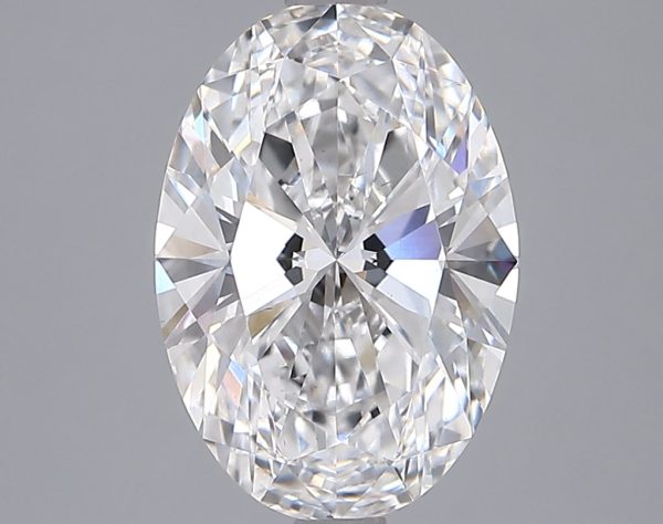 2.93 Carat Oval Cut Lab-Created Diamond Online Hot Sale