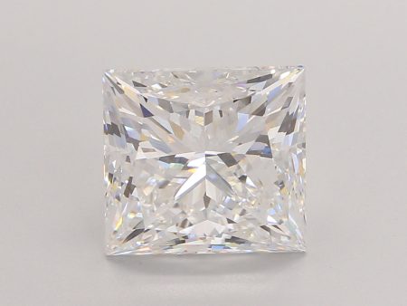 4.73 Carat Princess Cut Lab-Created Diamond Sale