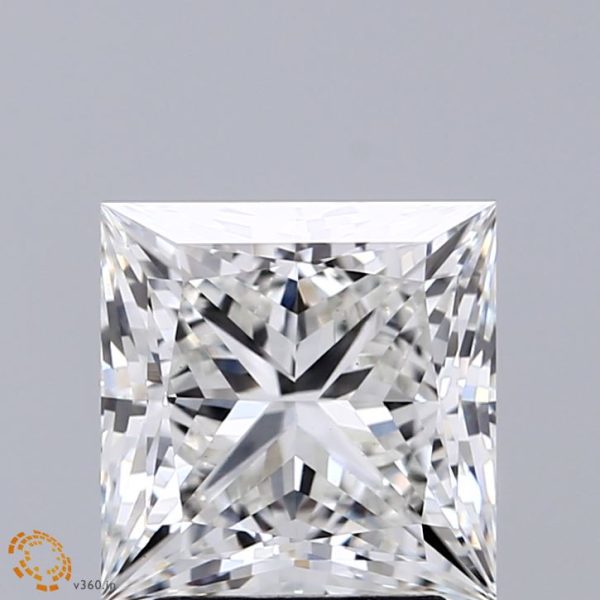 3.09 Carat Princess Cut Lab-Created Diamond Cheap