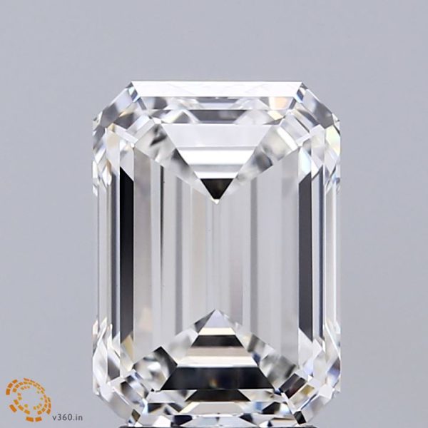 3.10 Carat Emerald Cut Lab-Created Diamond For Cheap