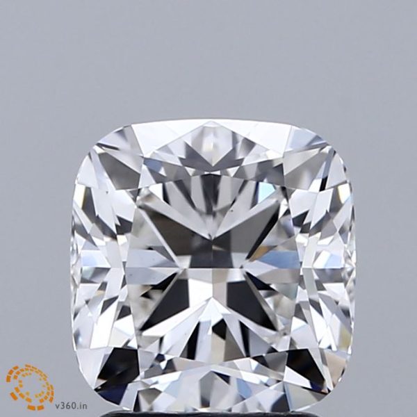 2.08 Carat Cushion Cut Lab-Created Diamond For Discount