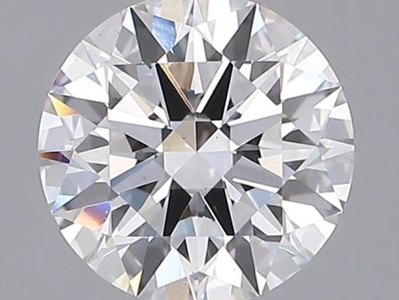 1.58 Carat Round Cut Lab-Created Diamond For Sale