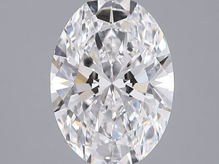 2.04 Carat Oval Cut Lab-Created Diamond Hot on Sale