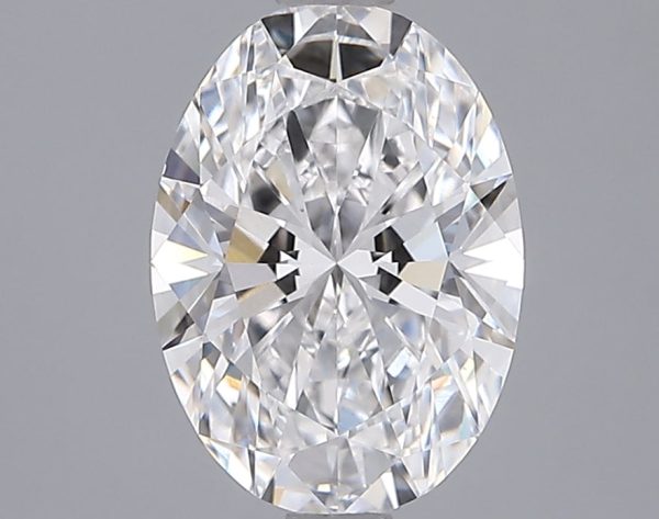 2.04 Carat Oval Cut Lab-Created Diamond Hot on Sale