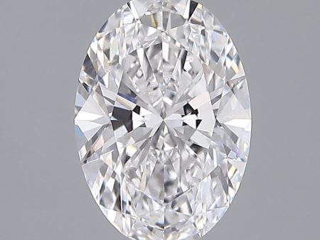 1.60 Carat Oval Cut Lab-Created Diamond on Sale