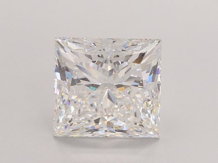 4.96 Carat Princess Cut Lab-Created Diamond For Discount