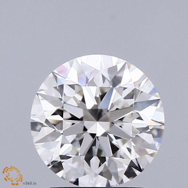 2.04 Carat Round Cut Lab-Created Diamond Hot on Sale