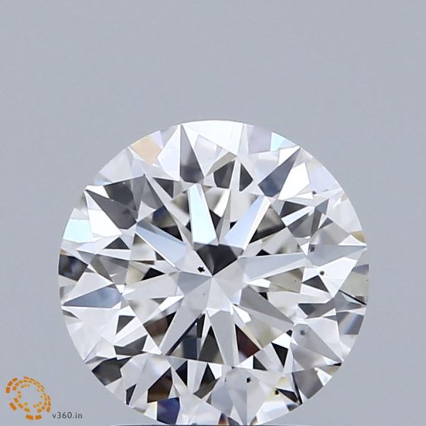 2.01 Carat Round Cut Lab-Created Diamond For Cheap