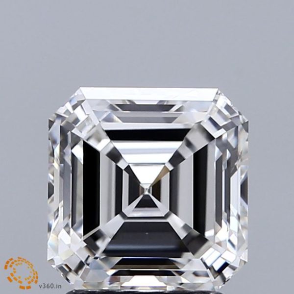 2.29 Carat Asscher Cut Lab-Created Diamond For Discount