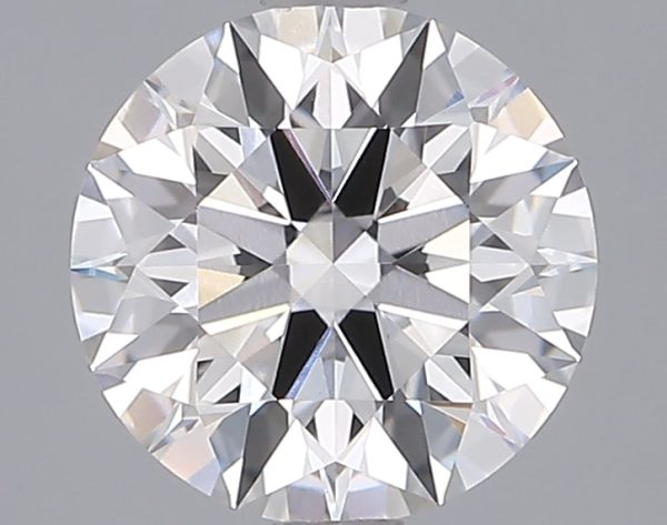 2.08 Carat Round Cut Lab-Created Diamond For Sale