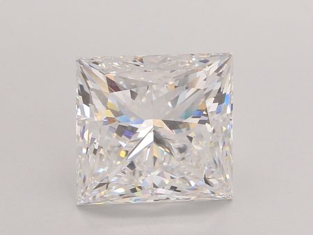 5.54 Carat Princess Cut Lab-Created Diamond on Sale