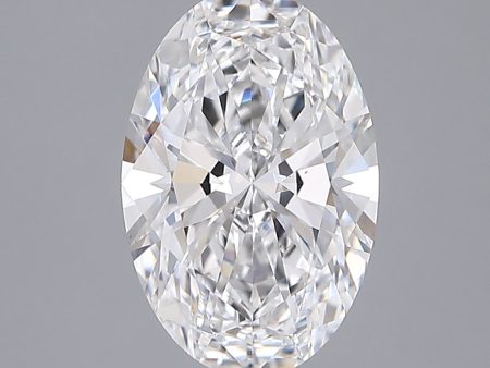 2.51 Carat Oval Cut Lab-Created Diamond Online Hot Sale