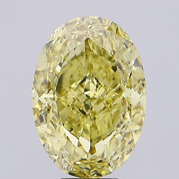 9.21 Carat Oval Cut Lab-Created Diamond Fashion