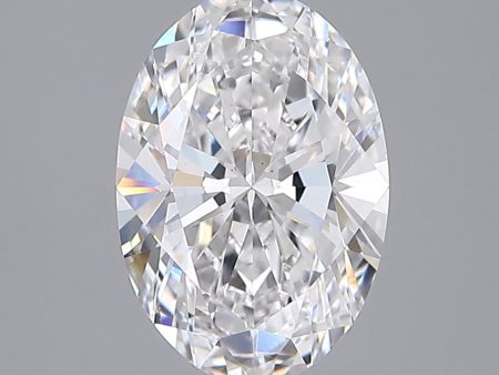 2.06 Carat Oval Cut Lab-Created Diamond Hot on Sale