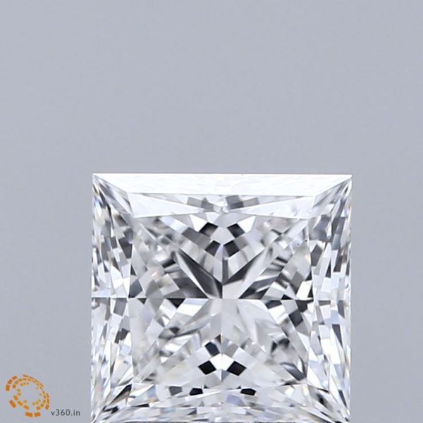 2.07 Carat Princess Cut Lab-Created Diamond Fashion