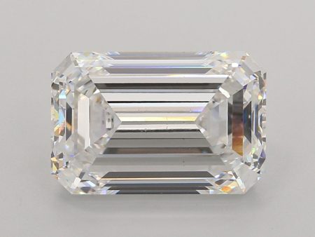 5.53 Carat Emerald Cut Lab-Created Diamond Online now