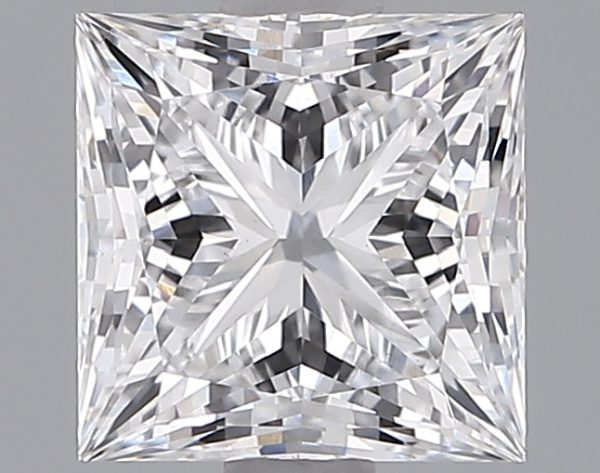 1.59 Carat Princess Cut Lab-Created Diamond Online Hot Sale