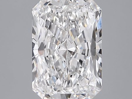 2.37 Carat Radiant Cut Lab-Created Diamond For Discount