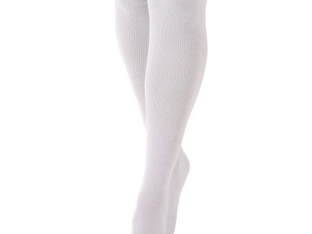 Pamela Mann - Over The Knee White - Socks Discount