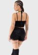 Killstar - Burnt Obsidian Black - Shorts Cheap