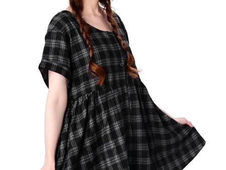 Foxblood - Plaid Black - Dress Online now