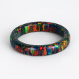 4mm Black Fire Opal Stackable Ring Online now