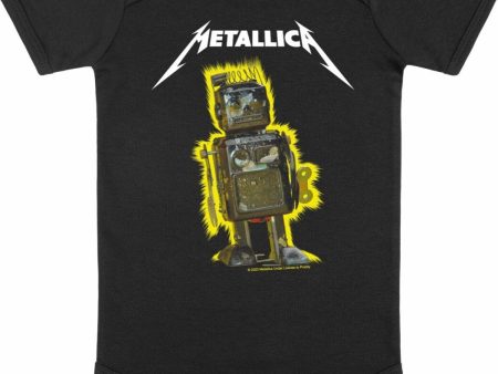 Metallica - Robot Blast Babygrow - Bodysuit Supply