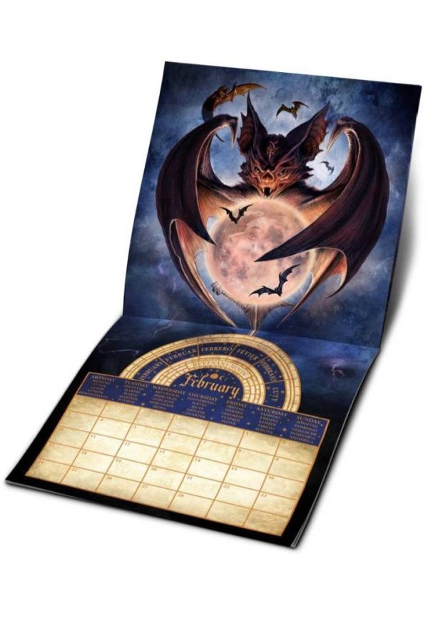 Alchemy England - Gothic  Carpathia By Night  2025 - Calendar on Sale