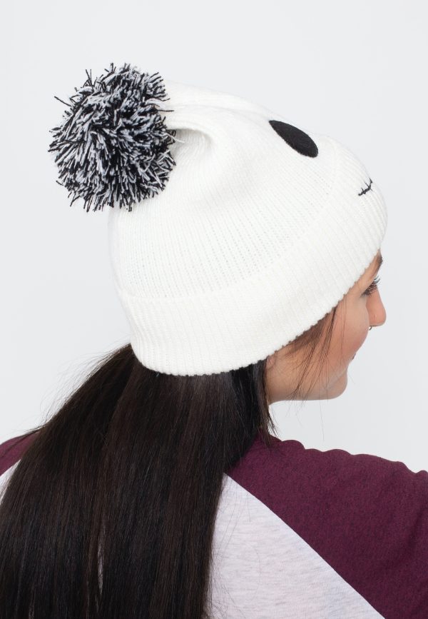 The Nightmare Before Christmas - Jack Face Jumbo White - Beanie Online