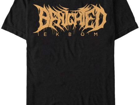 Benighted - Golden Logo - T-Shirt Discount