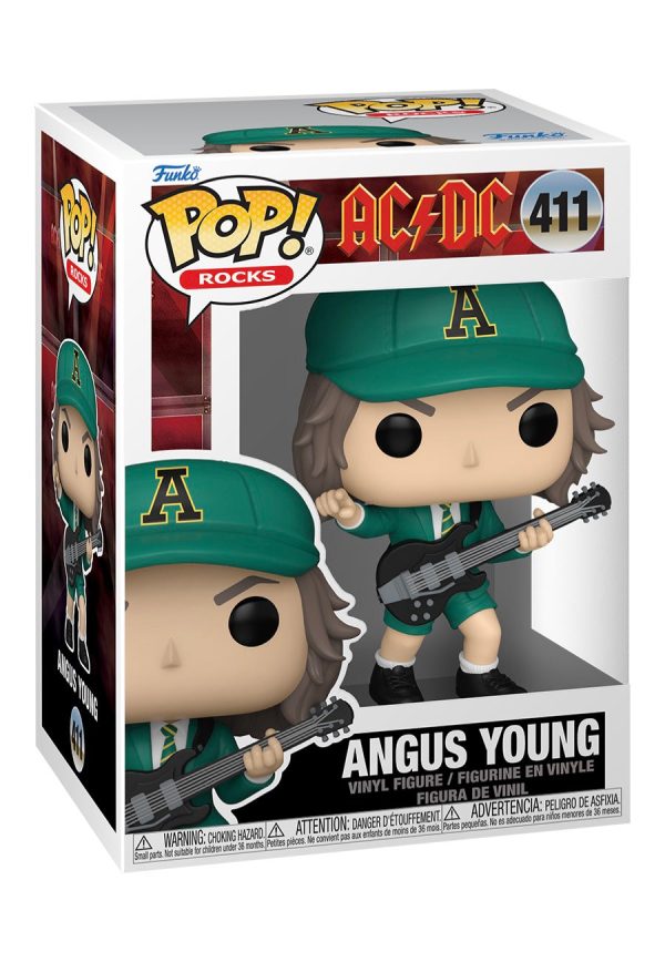 AC DC - Angus Young (Green) POP! Vinyl - Funko Pop Supply