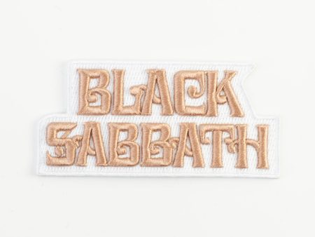 Black Sabbath - Text Logo - Patch Sale