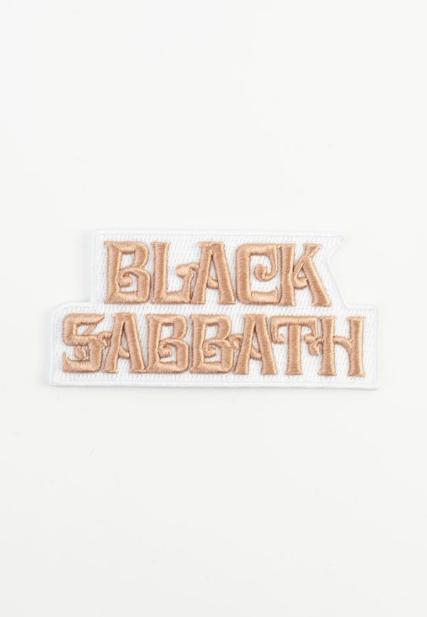 Black Sabbath - Text Logo - Patch Sale