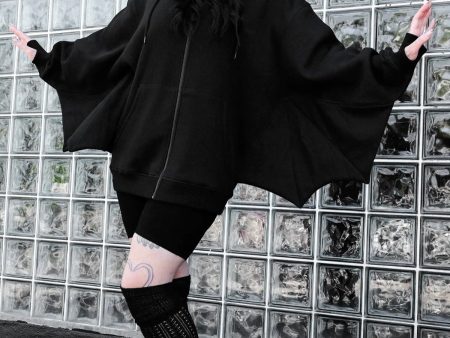 Foxblood - Batwing Black - Hoodie Hot on Sale