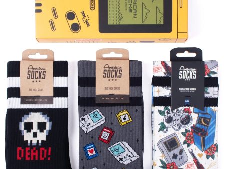 American Socks - Gamer Box Yellow - Giftbox Fashion