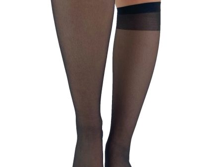 Pamela Mann - Sheer Knee High Pack Of 2 Black - Socks Online now