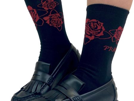 Pamela Mann - Prick Of The Rose Ankle Black - Socks Fashion