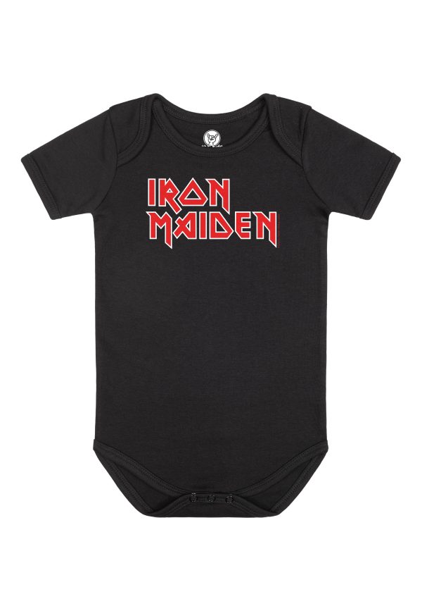 Iron Maiden - Logo Babygrow Black Red - Bodysuit Sale