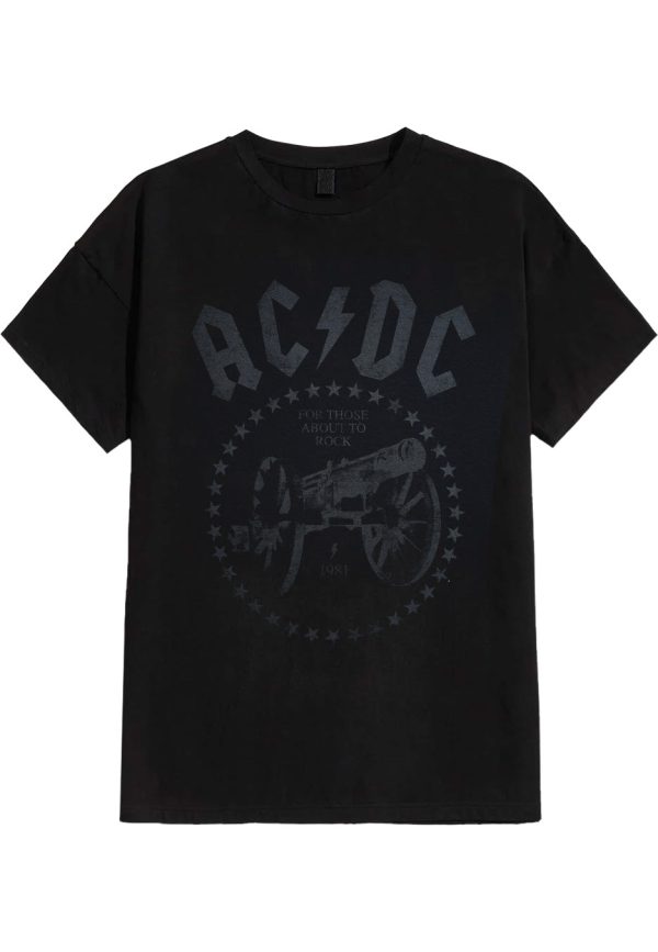 AC DC - We Salute You Cannon - T-Shirt Online now