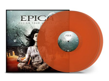 Epica - Design Your Universe Ltd. Transparent Orange - Colored 2 Vinyl Hot on Sale