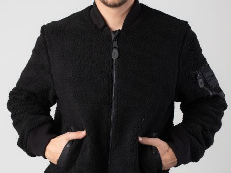 Brandit - MA1 Sherpa Black - Jacket Cheap