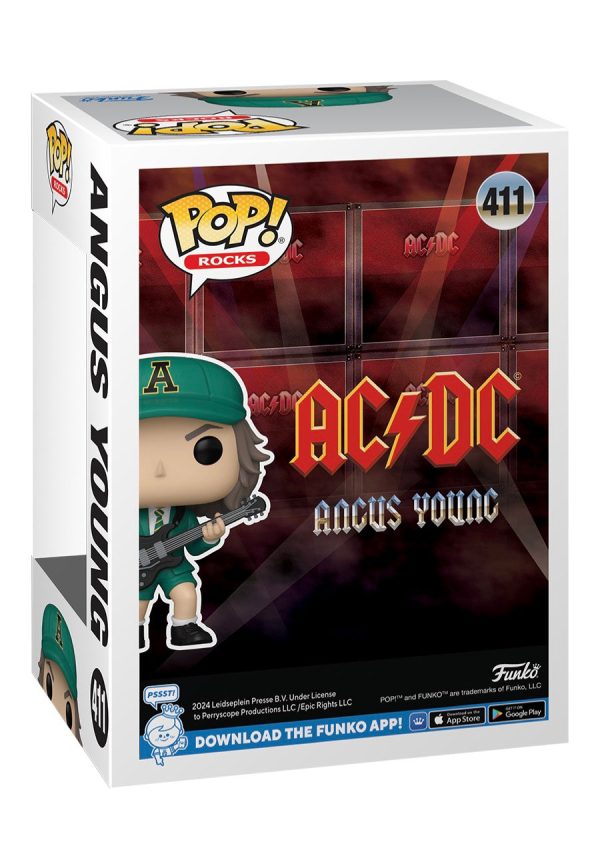 AC DC - Angus Young (Green) POP! Vinyl - Funko Pop Supply