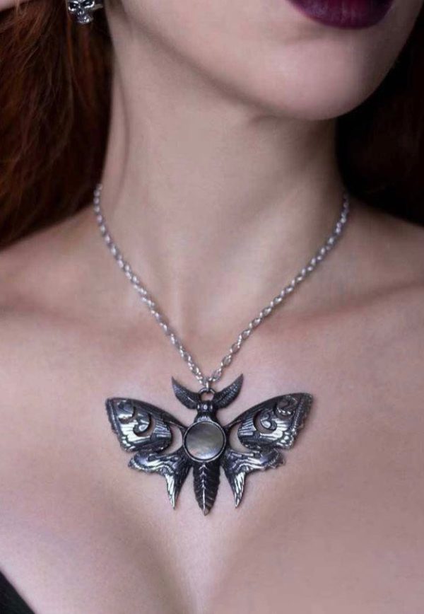 Alchemy England - Lunar Moth - Necklace Fashion