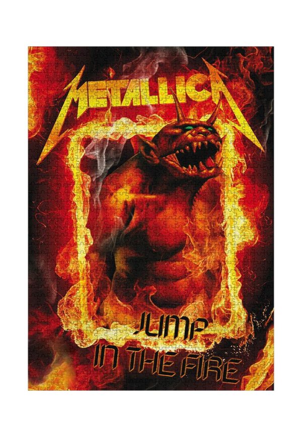 Metallica - Fire Demon - Jigsaw Puzzle Online Hot Sale