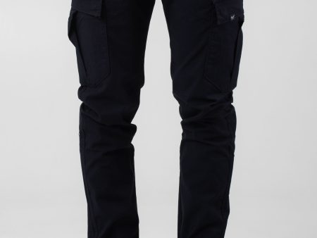 REELL - Reflex Easy Cargo BR Midnight Indigo - Pants For Discount