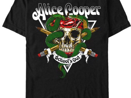 Alice Cooper - School s Out Apple - T-Shirt Hot on Sale