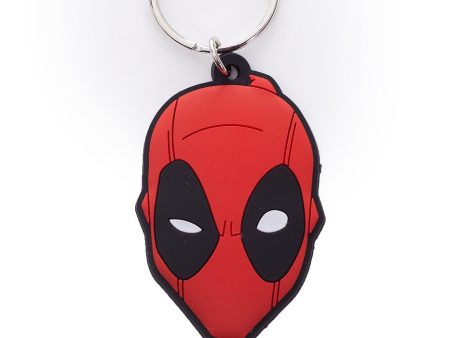 Deadpool - Face Red - Keychain Online Sale